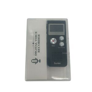 Sunlan Mini Voice Recorder With Power Cable New Fast Shipping